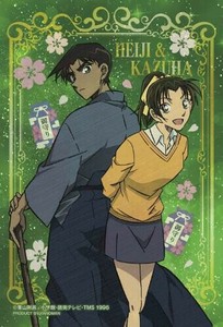 日本製 ジグソーパズルプチ プリズムアートジグソーパズルプチ Starry Frame‐服部平次＆遠山和葉‐ 97-291