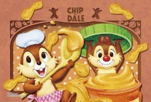 日本製 ジグソーパズルプチ プリズムアートジグソーパズルプチ プレシャス・ファンタジ/チップ＆デール