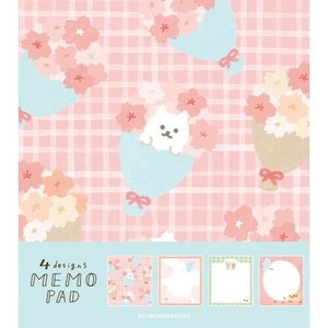 Furukawa Shiko Notebook Memo Pad 4-Design Memo Pad
