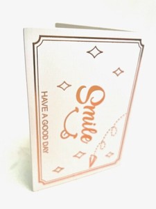 Greeting Card Presents Message Card Smile