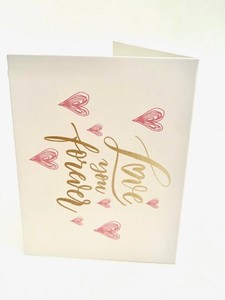 Greeting Card Heart Message Card