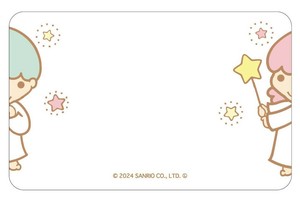 ■2024AW　新作■　まじかる百貨店　サンリオ　クリアカード　リトルツインスターズ1