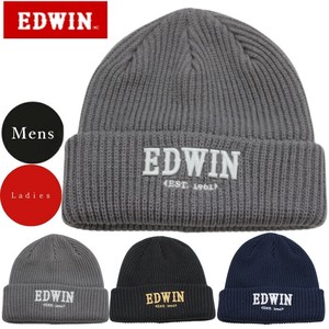 EDWIN エドウィン 帽子 251EN53 ニットキャップ  スポーツ 通気性 　快適　スキー　スノーボード