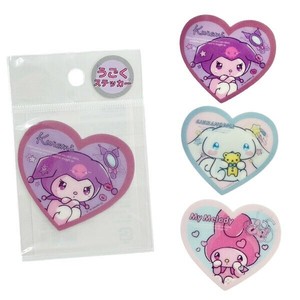 動くステッカー うるうる サンリオ クロミ　シナモロール　マイメロディ