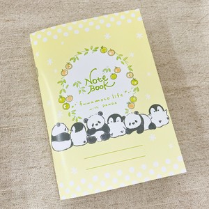 A6サイズノート もこぺん ふわもこライフ-パンダ-