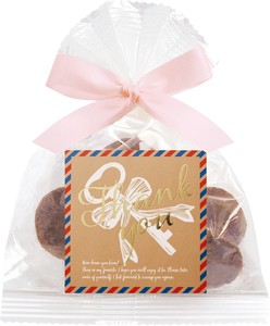 ■2024AW　新作■　エアメール　クッキー　BR（チョコレート）
