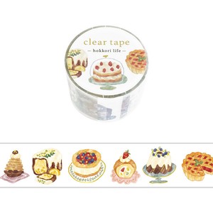 Washi Tape hokkori life Cake Clear 30mm