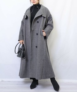 【2024】  SALE！トレンチ風デザインロングコート　BRILLANTE大阪