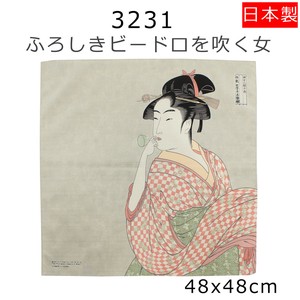 和服袋 浮世绘 风吕敷 48 x 48cm