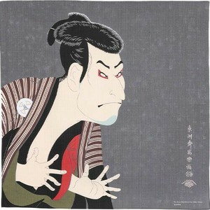 ふろしき 写楽　浮世絵　歌舞伎　東洲斎写楽　和風　和柄　風呂敷　48×48cm
