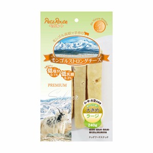 ［ペッツルート］モンゴルストロングチーズラージ 240g