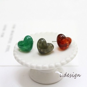 [SD Gathering] Pierced Earrings Titanium Post Resin
