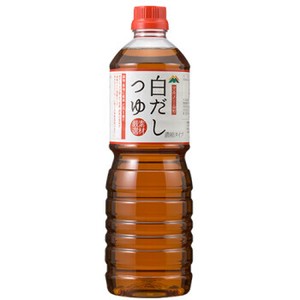【淡色仕立てで使いやすい・旨味たっぷりつゆ】白だしつゆ 濃縮タイプ《1L》