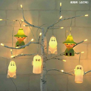 クリスマスイルミネーション　6連ライト ムーミン谷のなかまたち