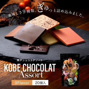 神戸ショコラアソート 9種 詰め合わせ 20個入 チョコレート