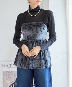 Camisole Velour Peplum [A/W]