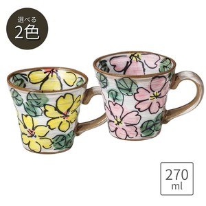 Mino ware Mug Pink 270ml Made in Japan