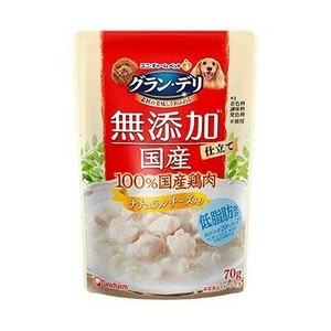 グラン・デリ　無添加仕立て　国産パウチ　ナチュラルチーズ入り 70g