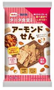 タニタ食堂監修のアーモンドせん 80g（16g×5袋）