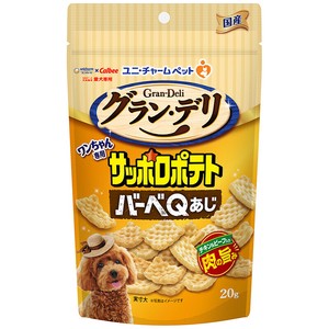 ［ユニ・チャーム］グラン・デリワンちゃん専用サッポロポテト バーベQあじ 20G