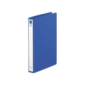 リングファイル　カドロック&ツイストリング　A4　S型(タテ型)　2穴　ブルー　F-877U-20