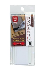 ミササ すそ上げテープ ストレッチ 30mm×1.2m 白 6650