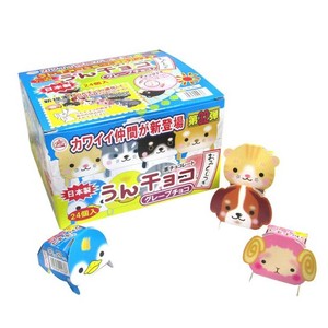 【お菓子】『うんチョコ　1箱上代￥40×24個入』〜おみくじ付き〜