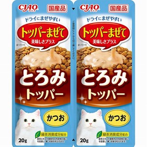 ［いなばペットフード］CIAO とろみトッパー かつお 20g×2袋