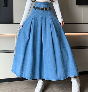 裙子 女士 无花纹 裙子