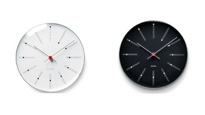 ローゼンダール社直輸入 アルネヤコブセン ARNE JACOBSEN 掛時計 バンカーズ