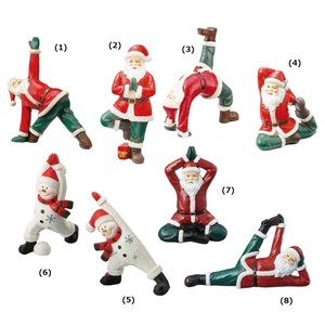 クリスマスデコレーション　ヨガデコレーション