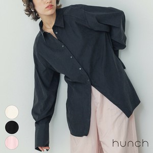 Button Shirt/Blouse Gathered Shirt Back [2024 A/W NEW]