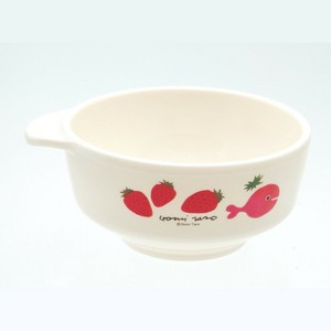 ＜五味太郎＞きんぎょがにげた 茶碗（ホワイト）