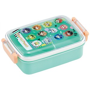 【公式】 抗菌 食洗機対応 ふわっとフタタイトランチボックス角型 【カラフルピーチ 25】 スケーター