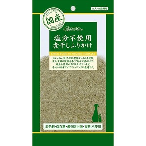 ［ペティオアドメイト］素材トリーツ 塩分不使用煮干し ふりかけ 40g