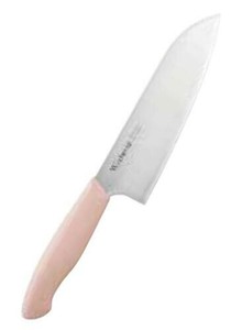 Santoku Knife Pink Made in Japan Made in Japan