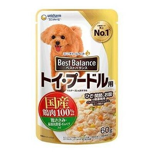 ベストバランス　国産鶏ささみパウチ　トイ・プードル用 60g