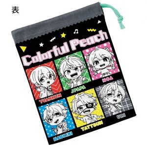 【スケーター】コップ袋 【カラフルピーチ 25】日本製