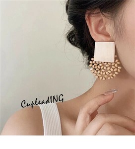 ◆◆大人気◆◆早い者勝ち 大げさ 特集 ヴィンテージ ボヘミアンスタイル 米粒数珠 シンプル 大人気 ピアス