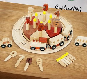 【定番商品】早い者勝ち 子供用おもちゃ 木製おもちゃ DIYケーキ トロッコおもちゃ ケーキ玩具 おもちゃ