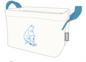 【2024年秋冬新作】【ムーミン】MOOMINミニストレージボックス　ムーミン　ブルー　0915