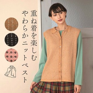 背心外套/马甲 雅卡尔织布