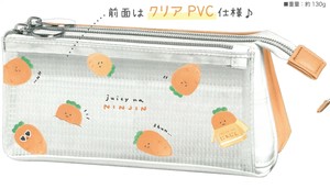 【2024年秋冬新作】【ジューシーな】サンカクマルチペンケース　にんじん　223788