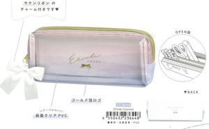 【2024年秋冬新作】【LIKE COSME】ツインファスナーペンケース　Etoile Cosme　223644