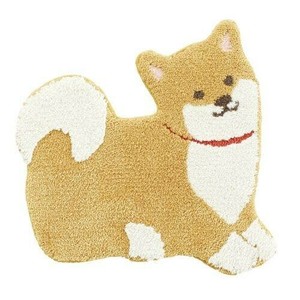 [オカ] ファンディットアニマル豆しば洗えるマットオレンジ