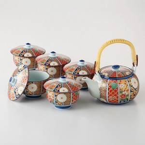 【波佐見焼】 金彩古伊万里 蓋付茶器揃　日本製