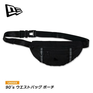 ニューエラ ウエストバッグ ポーチ バッグ かばん ユニセックス ブラック  90年代 黒 ストリート NEW ERA