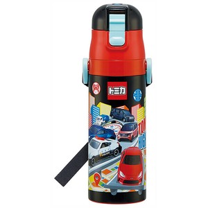 【公式】 超軽量ロック付ワンプッシュダイレクトステンレスボトル 【トミカ 25】 スケーター