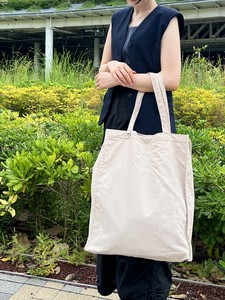 J7161 ロゴ刺繍トート　トートバッグ　うちわ　推し活　A4サイズ