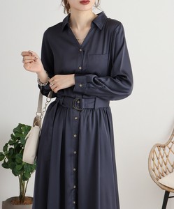 Button Shirt/Blouse Shirt Dress [2024 NEW]